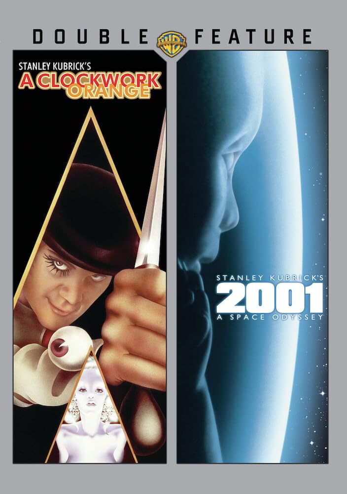 Photo 1 of Double Feature: A Clockwork Orange / 2001 A Space Odyssey [DVD]