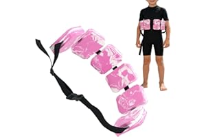 Kids Swim Belt, EVA Float Waist Belt with Adjustable Buckle, Waist Support Swimming Training Aid, Water Aerobic Equipment, Ad