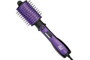 The Knot Dr. for Conair BC116C Detangling Hot Air Brush, Wet/ Dry Styler, Blow Dryer Brush in Pink, Blowout Brush 3 Heat Sett