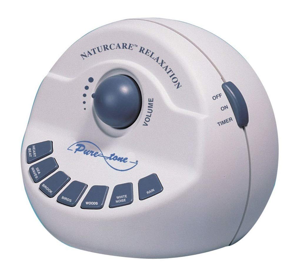 Betterware Naturecare Sounds Machine - 3 Track Sound Machine - Off-White - Adult