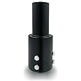 Tenon Slip Fitter Adapter for 3 inch Round Pole,Heavy Duty 2 3/8 Round Adapter for Led Parking Lot Light,Metal Outdoor Mounting Bracket,Shoebox Lighting,Street Light (3" Round Tenon Adapter)