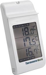 Thermometer World Digital Max Min Greenhouse Thermometer view 1