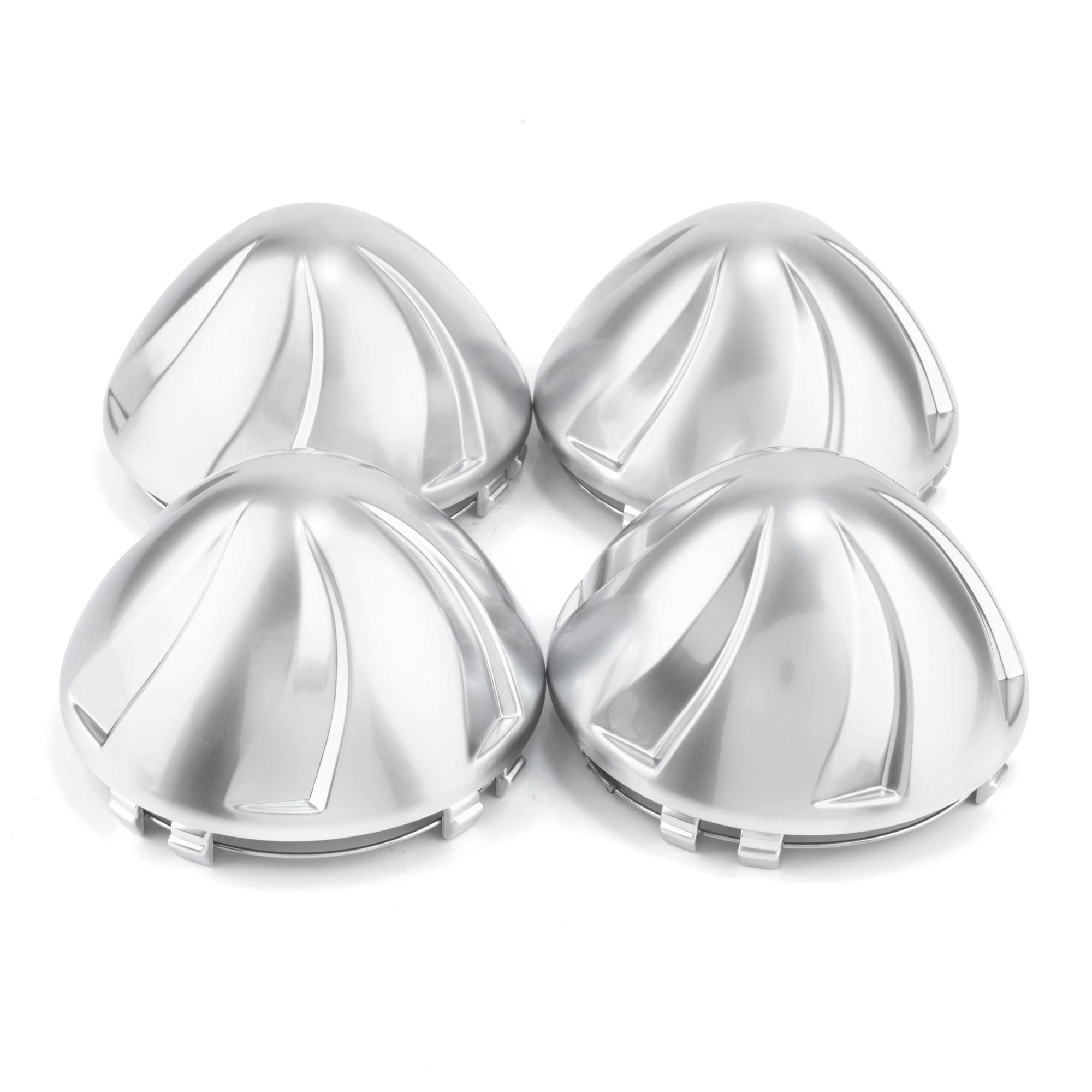 Photo 1 of RTRHINOTUNING 4 PCS 96mm Wheel Center Caps Compatible with Tundra 4 Runner Tacoma XSP XSP-X Rim Caps 00041-89880-01 S603-03, OD: 3.78"(96 mm) ID: 3.54"(90 mm) Silver Hub Caps