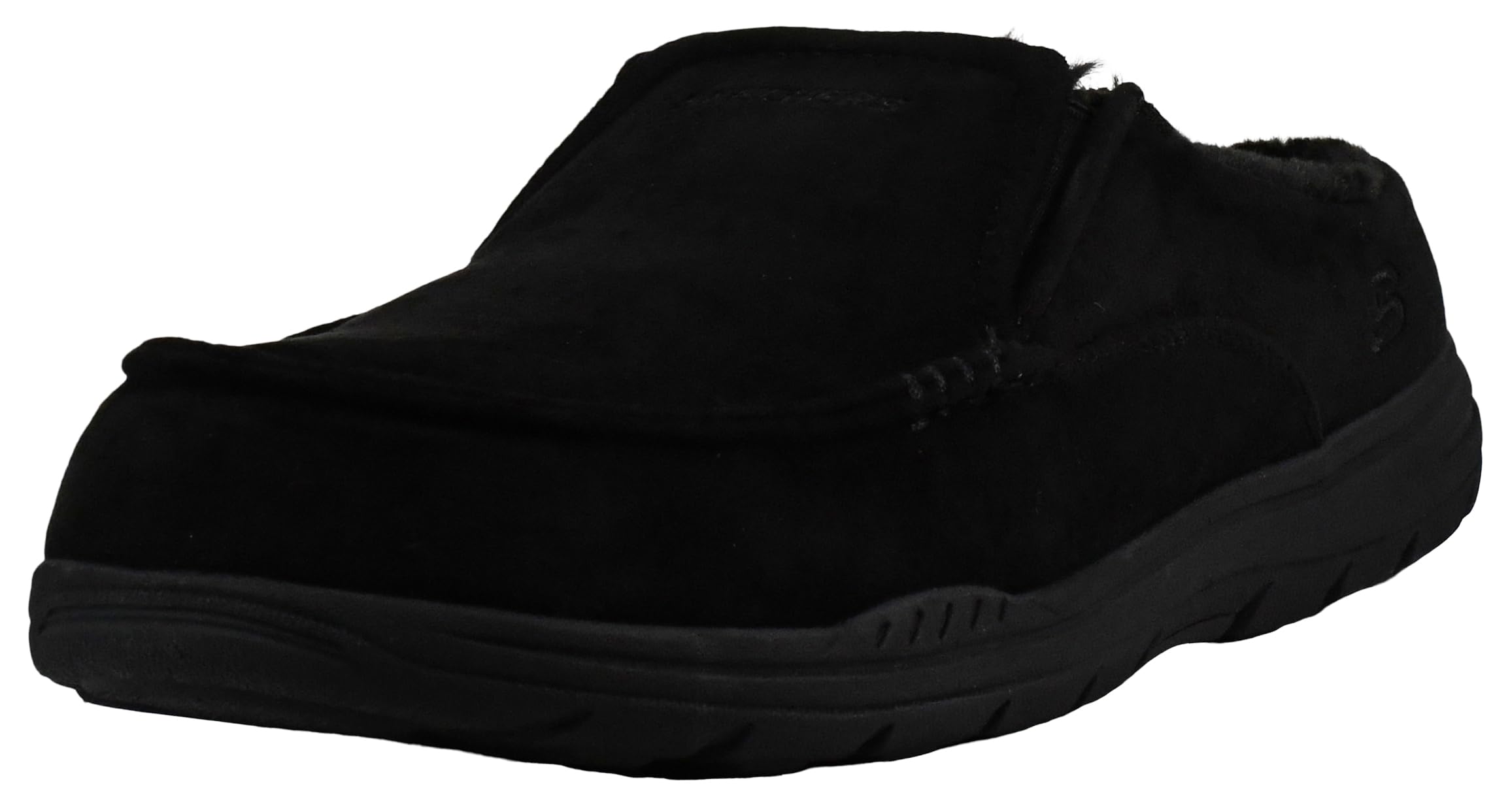 Skechers Men's Expected X Verson Slipper, Black, 10 M US on