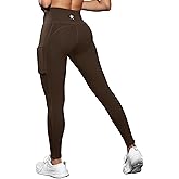 ICTIVE Women's Athletic Leggings High Waisted Workout Yoga Capris with Pockets Cropped Activewear Tight Fit Lightin Pants