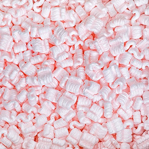 TOTALPACK Bulk Packing Peanuts - Shipping Peanuts Keep Packaging Safe - Pink Anti-Static Polystyrene Packing Peanuts are Better Than Styrofoam Peanuts - Packing Supplies Loose Fill 4 Cubic feet