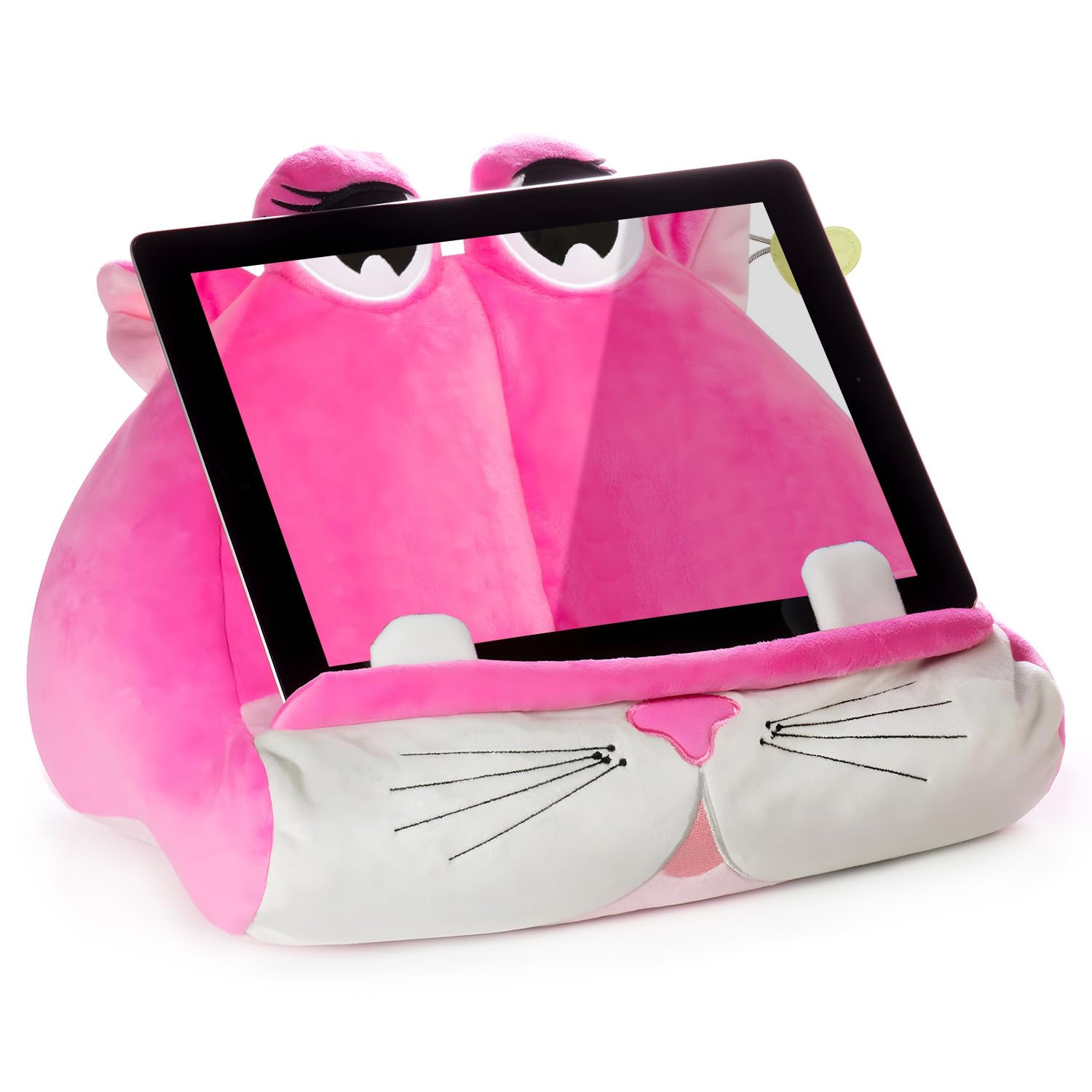 Support Pour iPad et Tablette Universel Pour Enfants Cuddly Reader | Porte-Livre | Coussin de Lecture | Lecture au Lit, à la Maison | Compatible avec Téléphones, Liseuses
