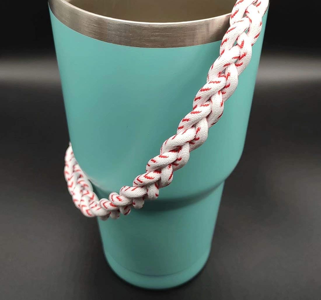 Baseball Rope Necklace for Boys - Three Braided Sport Titanium Tornado Necklace for American Baseball Player Softball Fans Necklace: Clothing