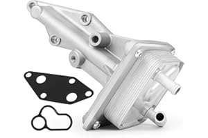 YiYou 918-402 Engine Oil Cooler Kit With Gaskets Compatible with Nissan 2007-2013 Altima, 2007-2012 Sentra 2.5L L4 Replaces# 