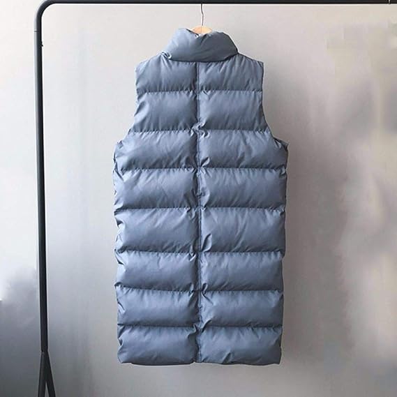 Amazon ダウンベスト レディース 女性ロングベスト超軽量ダウンコットンベスト女性ノースリーブコート防風軽量チョッキ女性の屋外ジレットボディウォーマー ベスト 通販