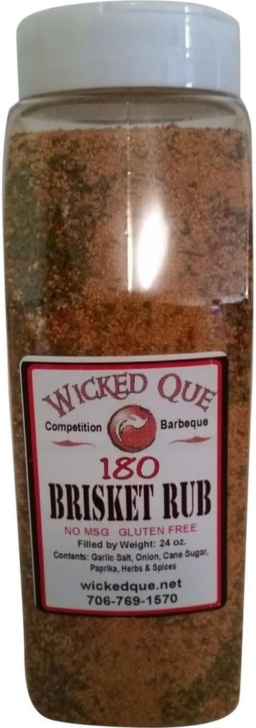 Wicked Que '180' Brisket Rub - 652g (23 oz)