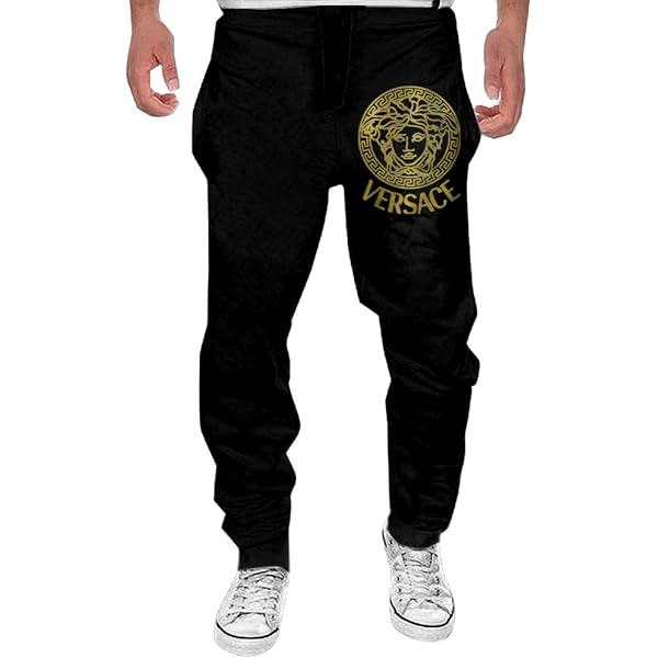 mens gold sweatpants