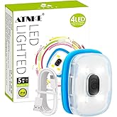 ATNKE USB Type C Rechargeable Light for LED Knit Beanie Hat, Easy Install Quick Release Replaceable Hands Free Headlamp/White Light