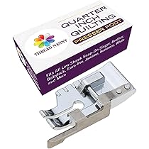 Amazon.com: Quarter Inch Quilting Foot with Guide Sewing