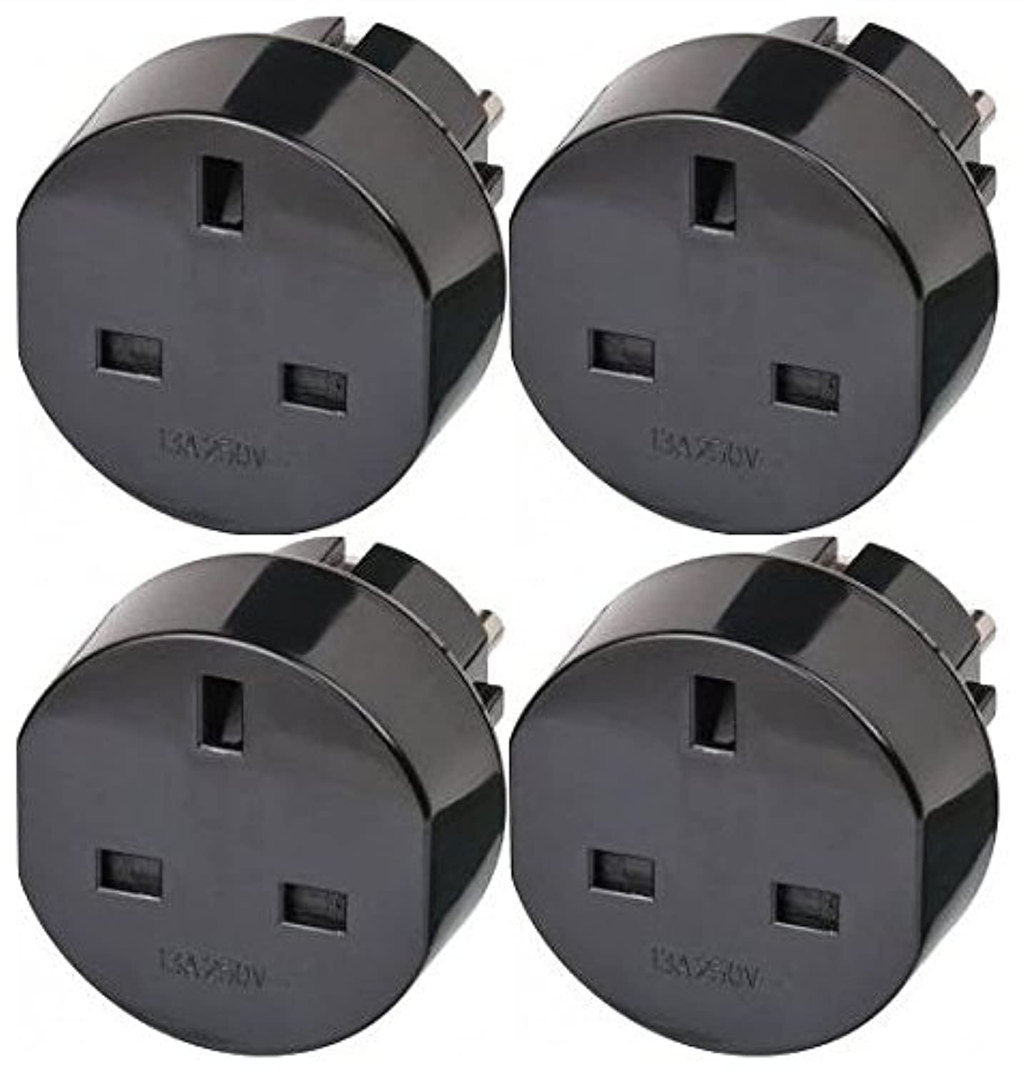 Brennenstuhl Travel Mains Plug GB to EU Earthed Adapter (4)