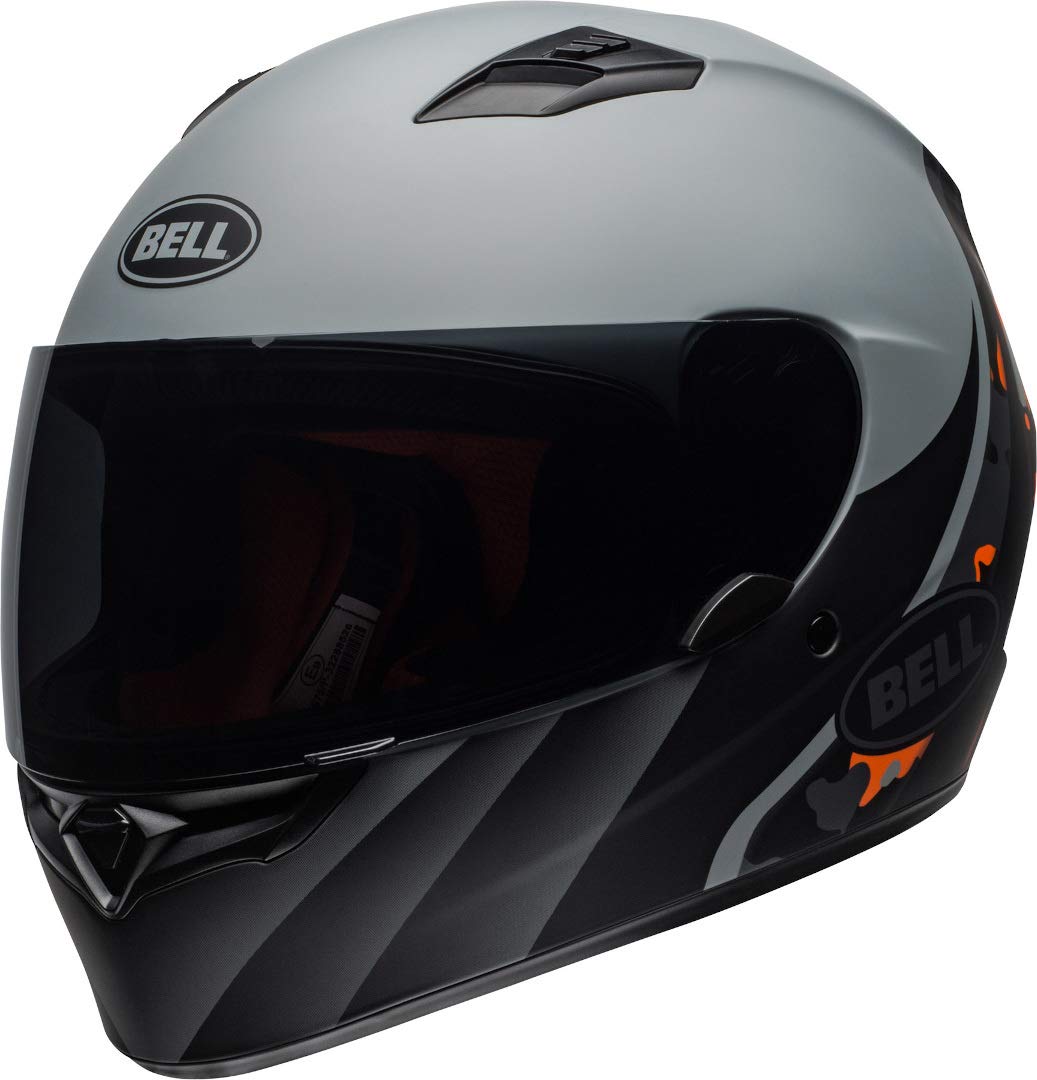 Bell Helmets Bell Street 2019 Qualifier STD Adult Helmet (Integrity Matte Black/Orange Camo) Size Medium