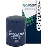 ECOGARD X4610 Spin-On Engine Oil Filter for Conventional Oil - Premium Replacement | Fits 2002-2019 Honda CR-V 2.4L; 2003-2017 Accord 2.4L; 2017-2026 CR-V 1.5L; 2006-2015 Civic 1.8L