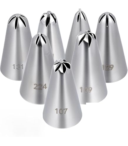 Amazon.com: Extra Large Piping Tips and Bags, 9FT 1B 2D 1M Icing
