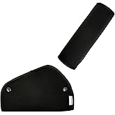 Mokiwala Kid's Shoulder & Belly Protective Padding - Soft Breathable Hypoallergenic Straps Cushion Cover for Booster Seat, St