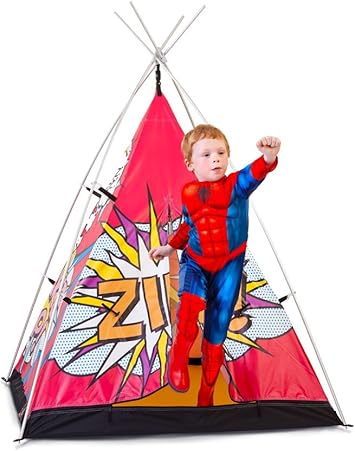 superhero play tent