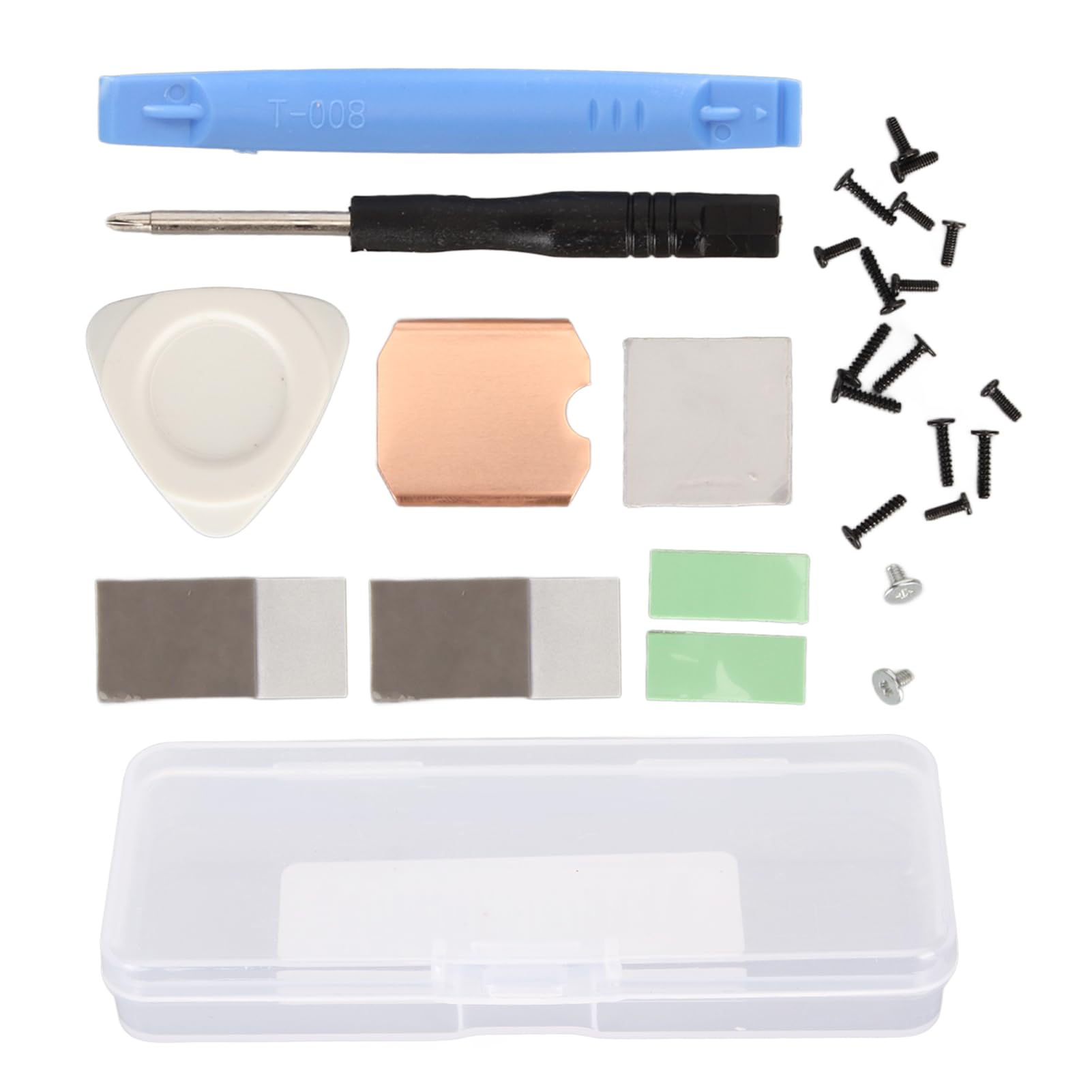 for Deck SSD Heatsink Thermal Pad M.2 2230 NVME SSD Copper Heat Sink Cooling Thermal Paste Back Cover Opening Tool