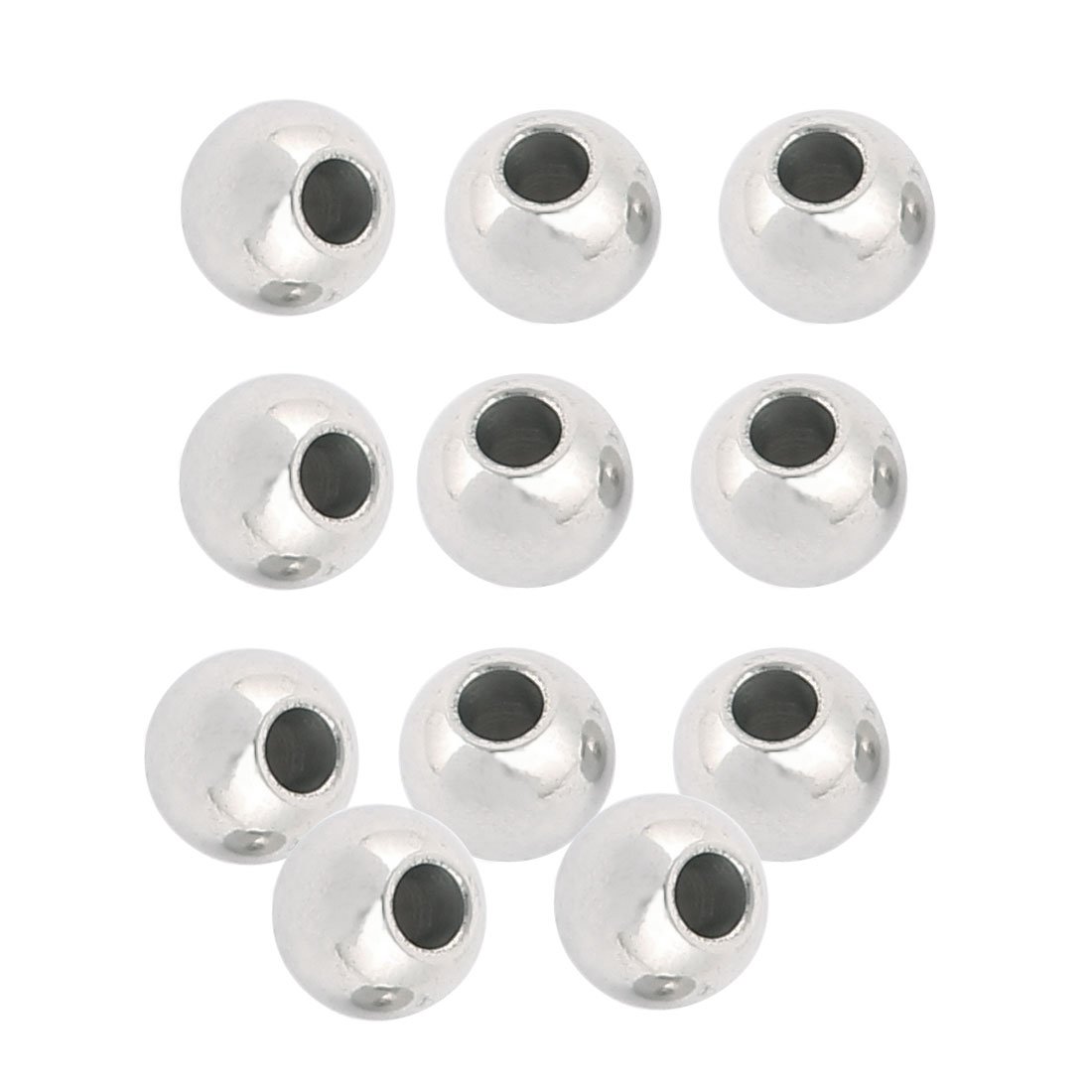 Sourcingmap 11 Pcs Stainless Steel Balls Bearing 8mm x 3mm Drilling Trimming Ball