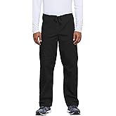Cherokee Unisex Scrub Pants for Men & Women Drawstring Cargo Medical Uniform Straight Leg Nursing Scrub Bottoms - 4100