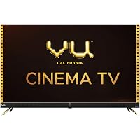 Vu 126 cm (50 inches) 4K Ultra HD Cinema Android Smart LED TV 50CA (Black) | With 40W Front Soundbar