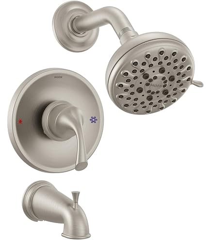Amazon.com: Moen 82504 Lindor Posi-Temp Single Handle Tub/Shower