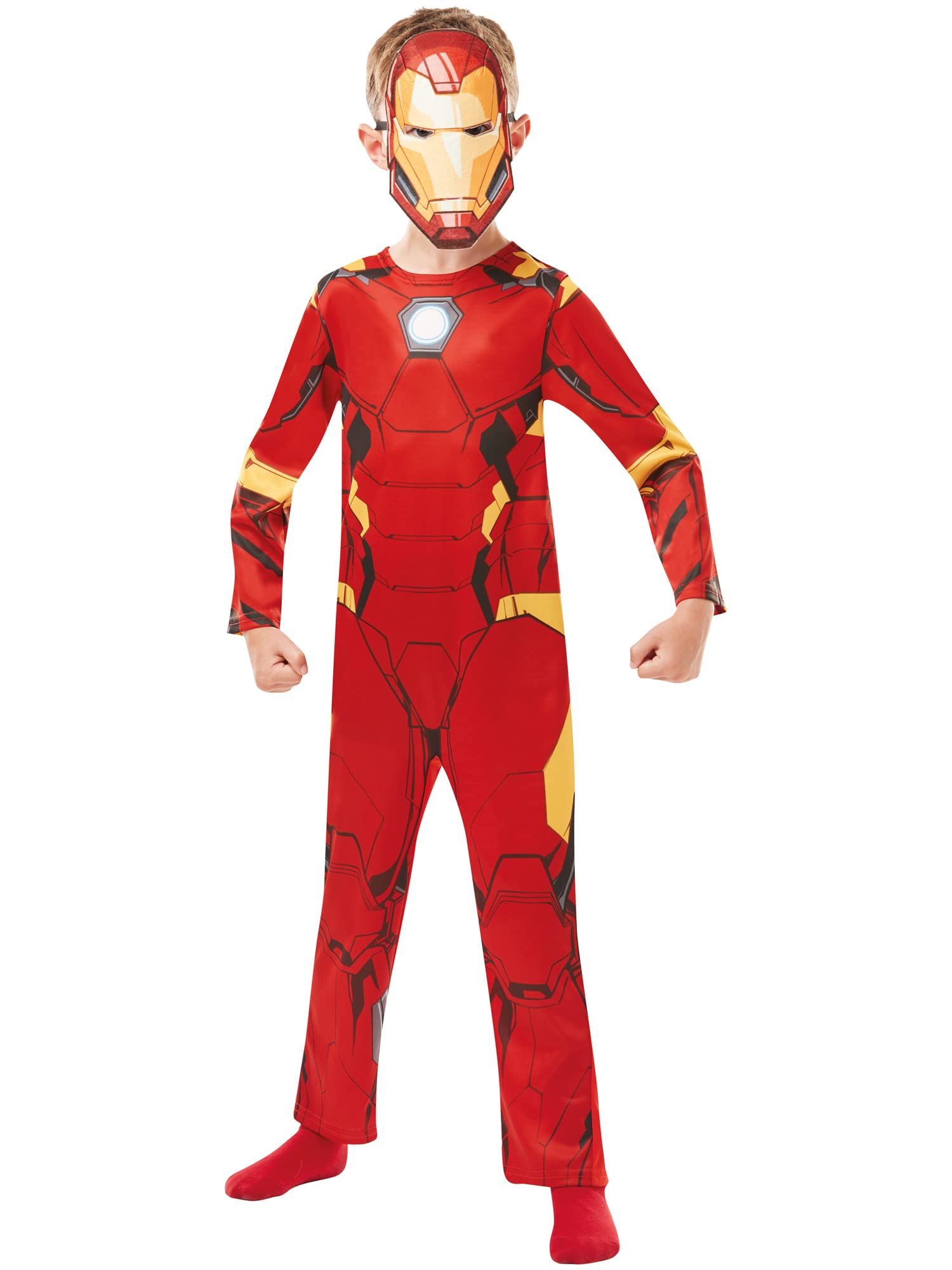 Rubies 640829TODD Marvel Avengers Iron Man Classic Child Costume, Boys, 2-3 years Age Halloween