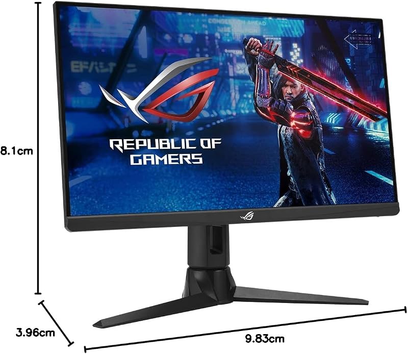 ROG XG27UQR - Ecran PC Gaming 27" 4K - Dalle IPS - 144Hz - 1ms - 3840 x 2160-400cd/m² - 2X Display Port, 2X HDMI et 2X USB - Display HDR 400-90% DCI-P3 - Adaptive Sync - DSC, Noir