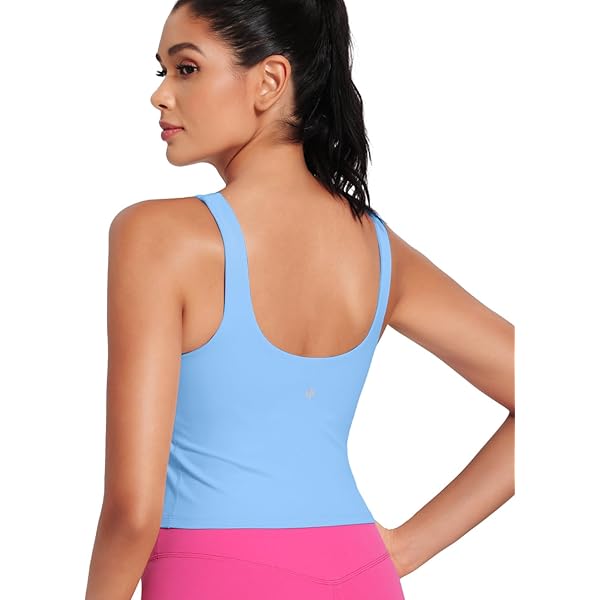 HeyNuts Longline Zeal Sports Bras for Women, Medium Impact