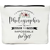 Photography lover Amazing Funny Gift, Hard to Find Christmas Birthday Graduation Thank You Gift for Videographers Makeup Bag
