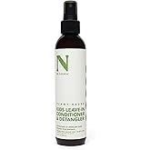 Dr. Natural Kids Leave In Conditioner - Hydrating Detangler Spray with Coconut Oil, Shea Butter - Frizz Control Hair Conditioner for All Ages - 6.7 oz
