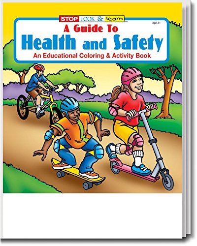 A Guide to Health and Safety Kid's Coloring & Activity Books in Bulk (25-pack)