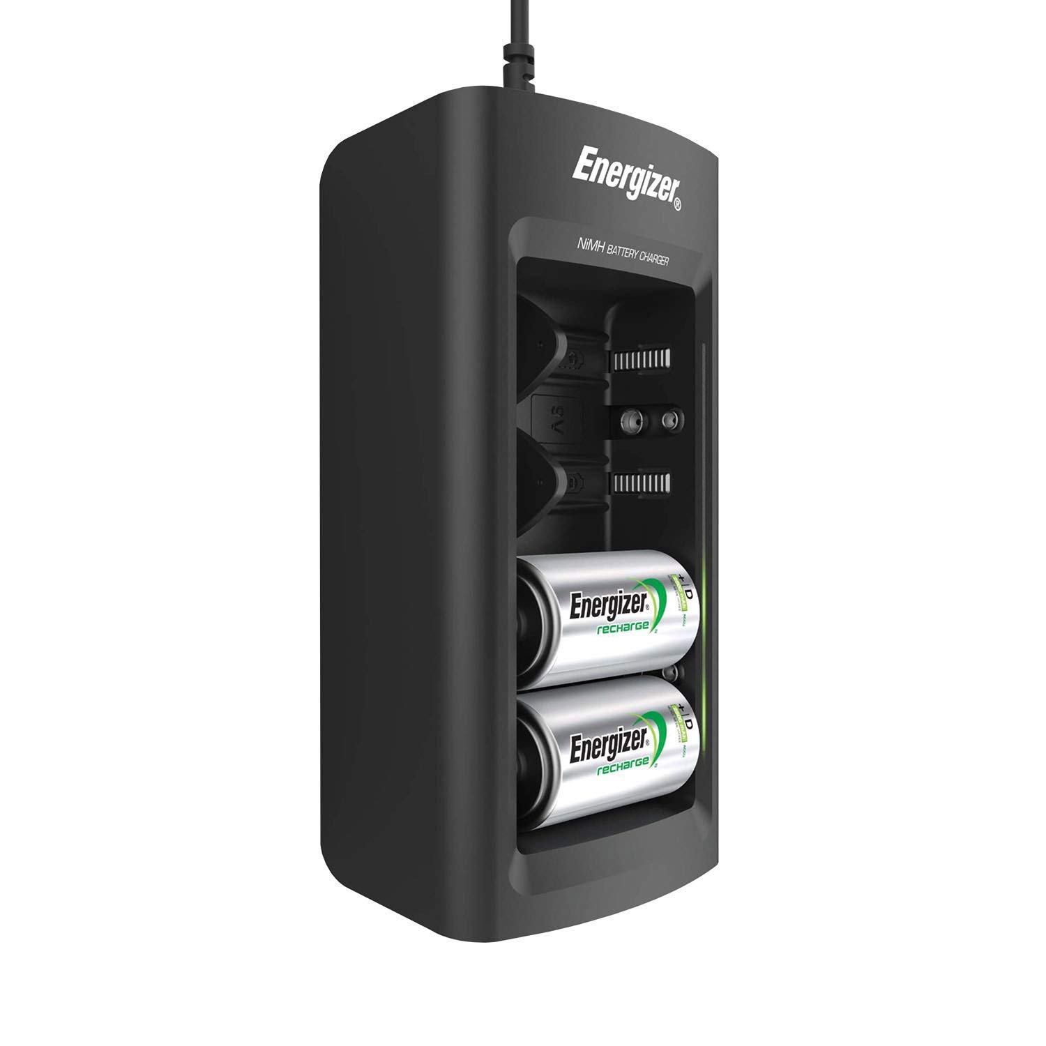 Rechargeable Battery Charger By Energizer For C D AA AAA 9V Ni MH Rechargeable Battery Charger By Energizer For C D AA AAA 9V Ni MH