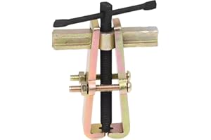 MUQIDA 4" 2-Jaw Gear Puller, Adjustable Two Jaw Gear Bearing Pulley Puller Flywheel Removal Tool, 2 Claws Pullers Carbon Steel Separate Lifting Device for Auto Mechanic Maintenance