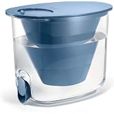 LifeStraw Home High-Capacity Water Filter Dispenser, 35-Cup, Stormy Blue | High-Capacity Water Filter Dispenser, 35-Cup, BPA-Free, Protects Against Bacteria, Parasites, Microplastics, PFAS, Lead