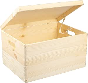 Hojas Lust – Caja de Madera para Guardar en Tamaño XL ...