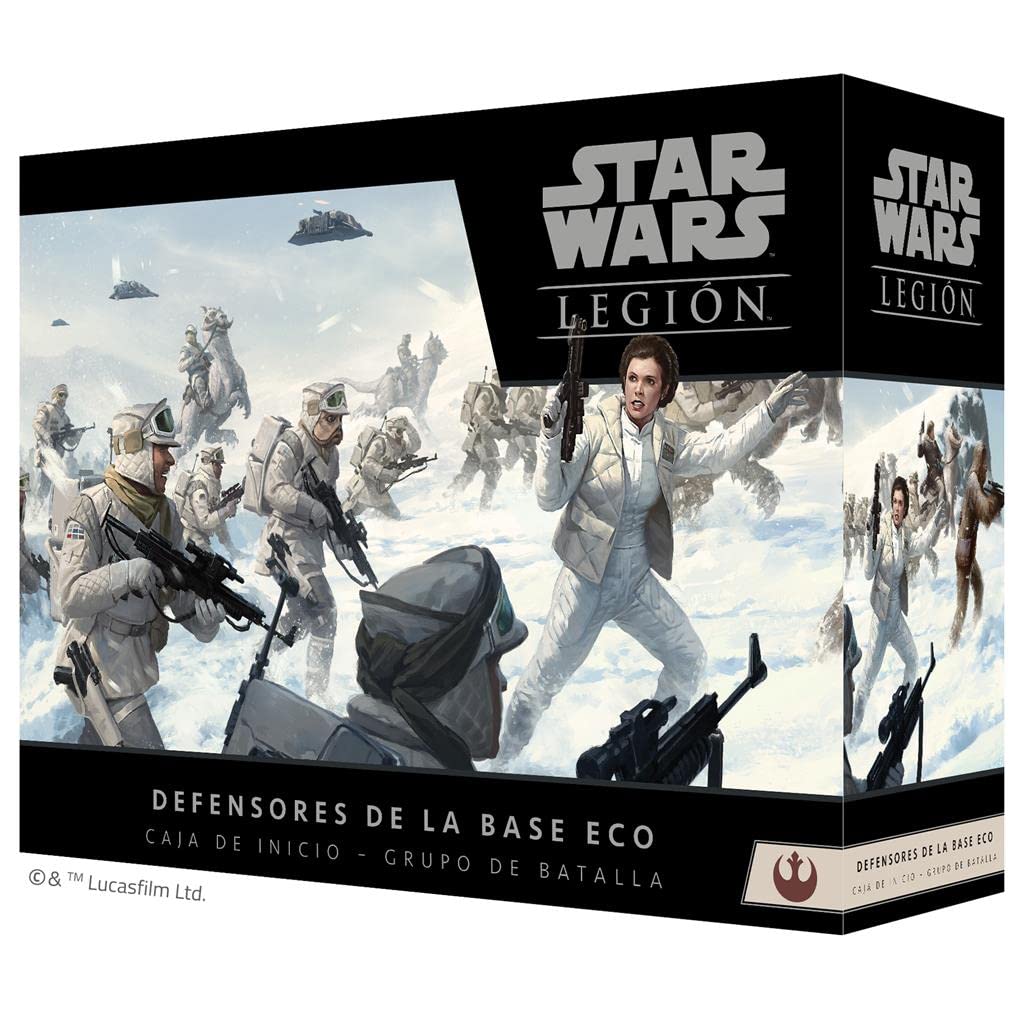 Atomic Mass Games Star Wars Star Wars Legion - Eco Base Defenders - Spanish Miniature Game, SWL122ES