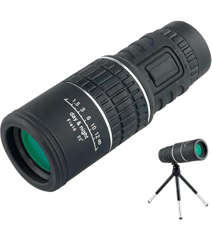Amazon.com : 16x52 Monocular Dual Focus Optics Zoom Telescope for