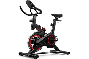 Bicicleta Ergométrica Bike Spinning Bike Treino em Casa Academia Exercícios Cardio e Emagrecimento Design Confortável e Ajustável Vertical Silenciosa Ideal para Casa Linha Rhead Red High Premium