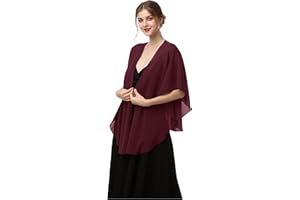 Hotshawl Shawls and Wraps for Evening Dresses Sheer Chiffon Women Elegant Soft Silky Scarf Scarve Wedding Bridal Stole