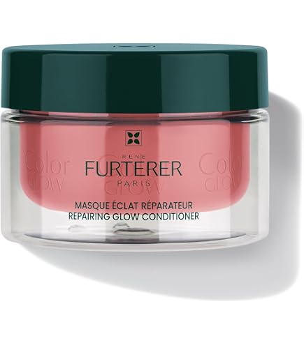 Lot RENÉ FURTERER OKARA PROTECT COLOR - Soin Pour Cheveux Colorés + Brosse Ronde - Neuf