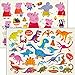 Foxjoy Temporary Tattoos for Kids Premium Edition, 250 Designs, 12 Sheets, 6x4 inches (Boys)