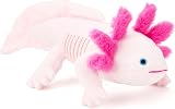 Zappi Co 100% Recycled Pink Axolotl Plush Toy 30cm Eco Friendly
