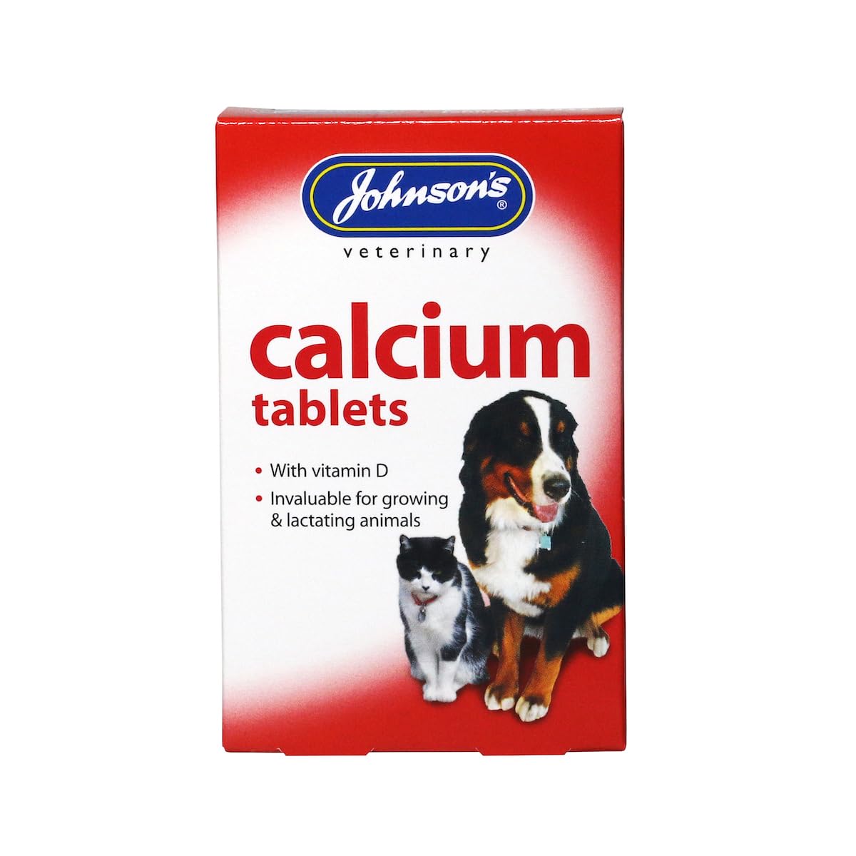 Johnsons Vet Calcium and Vitamin D Tablets, Pack of 40 A010