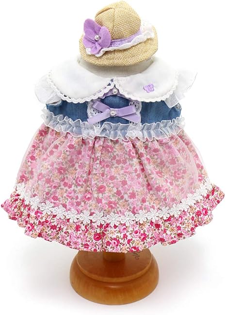 Amazon マザーガーデン Mother Garden うさももドール 着せ替え人形用服 お花畑ワンピース Mサイズ用 お人形遊び きせかえ ドール 着せ替え服 ドレス アクセサリー おもちゃ