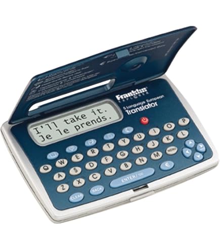 Amazon.com : Franklin TWE-118 5 Language European Translator