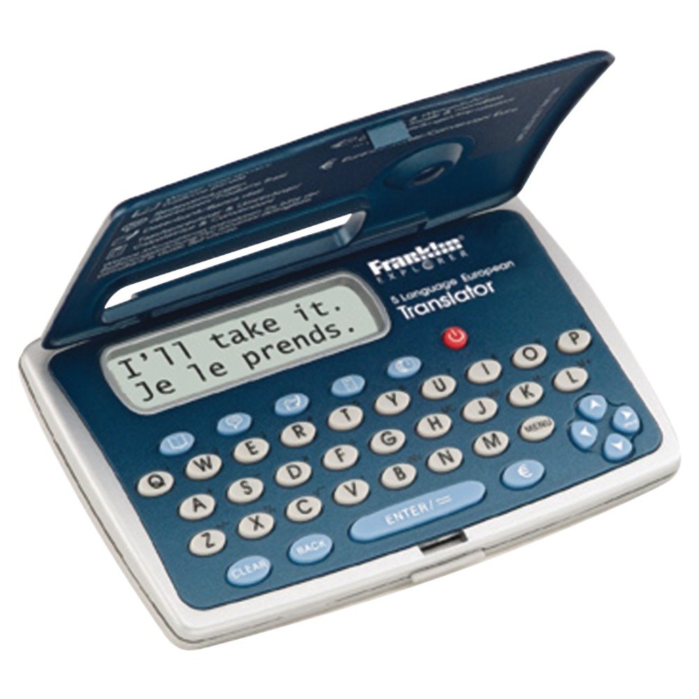 Electronic language. Franklin tga-490 global language translator. franklin talking dictionary. euro dictionary. electronic dictionary.